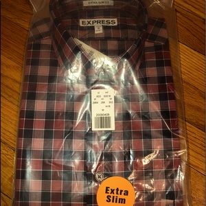Express NWT sealed men’s shirt Medium